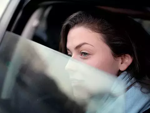 Woman in Car