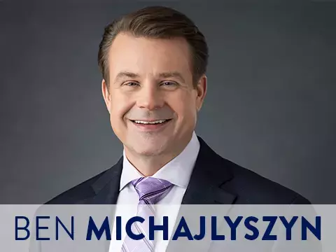 Headshot of Ben Michajlyszyn