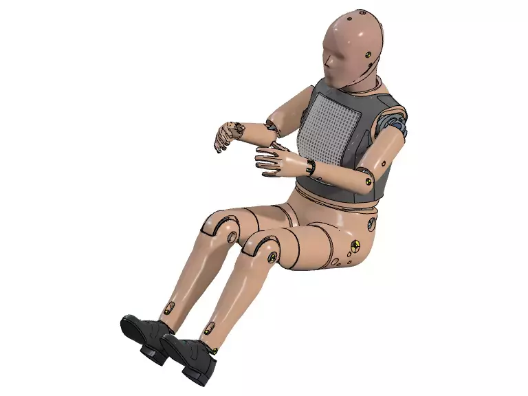 HH305 Pressure Vest ISO View