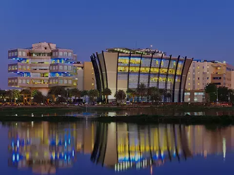 Bangaluru city skyline