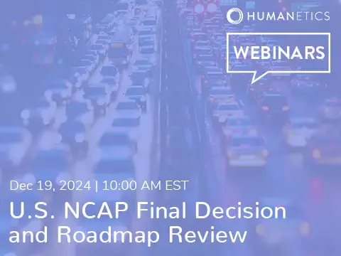 Register for U.S. NCAP Final Decision and Roadmap Review Webinar