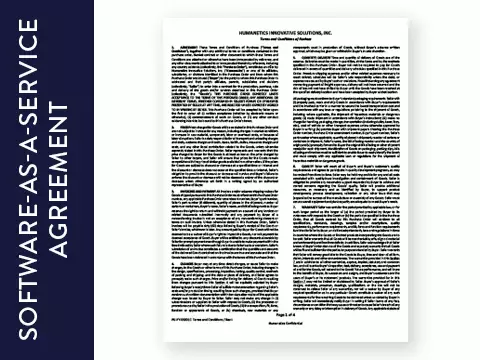 SSA teaser for agreements wit legal document