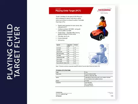 Messring Playing Child Target Flyer