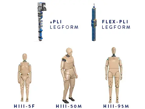 Humanetics pedestrian ATDs