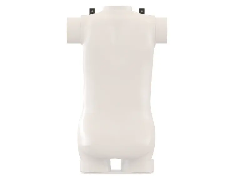 Parachute ATD back view