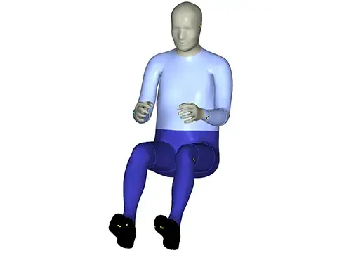 HBM Connect 50th Percentile Male