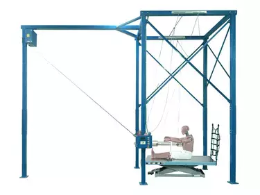 Thorax Impact Test Stand