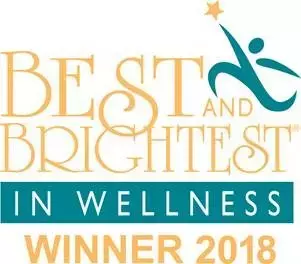 Best and Brightest in Wellness Winner 2018 badge