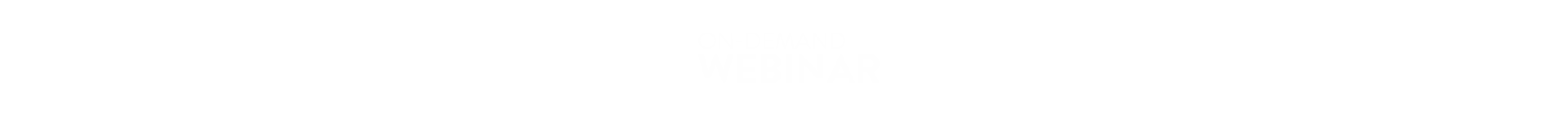 On demand webinar logo