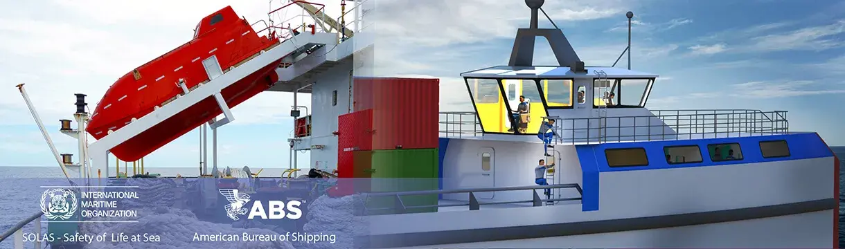 A picture of a life boat